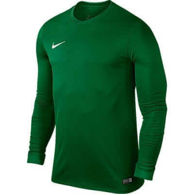 Nike Park VI Trikot langarm kids -dunkelgrün