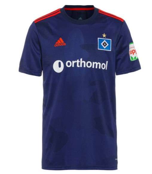 Adidas HSV away Trikot inkl. Flock Terodde Gr. S