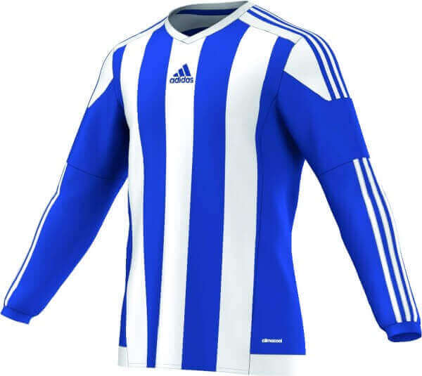 Trikot Striped 15 LS KIDS blau | adidas | Trikots langarm Adidas Squadra 17 Langarm Trikot bold gold schwarz