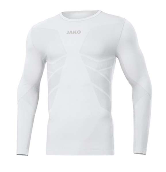 Jako Longsleeve Comfort 2.0 Funktionsshirt weiß