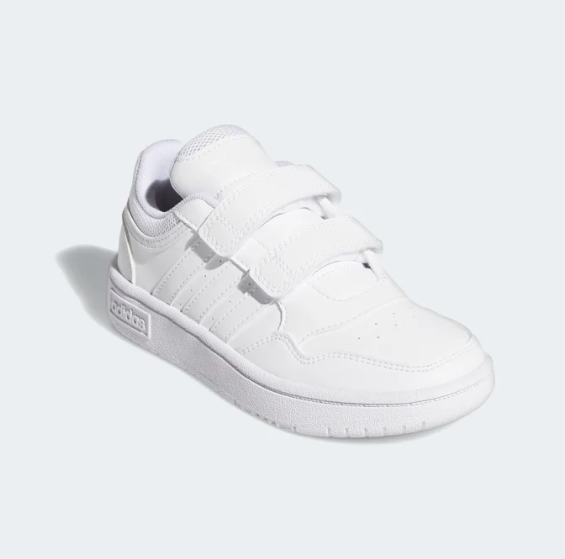 Adidas Kids Unisex Sportswear HOOPS SCHUH Basketball Cloud White