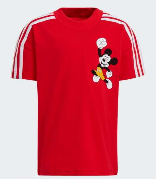 Adidas Disney Micky Maus Shirt Kids rot