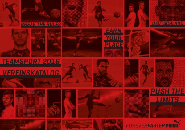 Puma Teamsport Katalog 2016