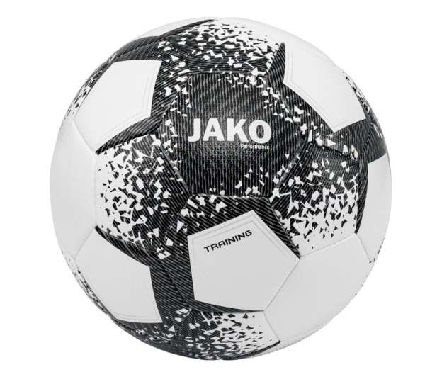 JAKO Trainingsball Performance 32 Panel, Hybrid, FIFA BASIC weiß/schwarz/steingrau