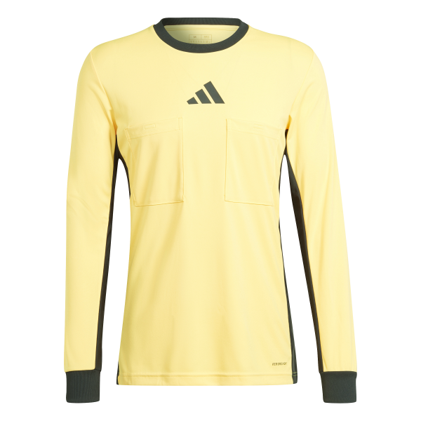 adidas referee 24 Jersey - langarm - gelb