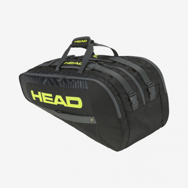 HEAD Base Tennissschläger Tasche L - schwarz/gelb