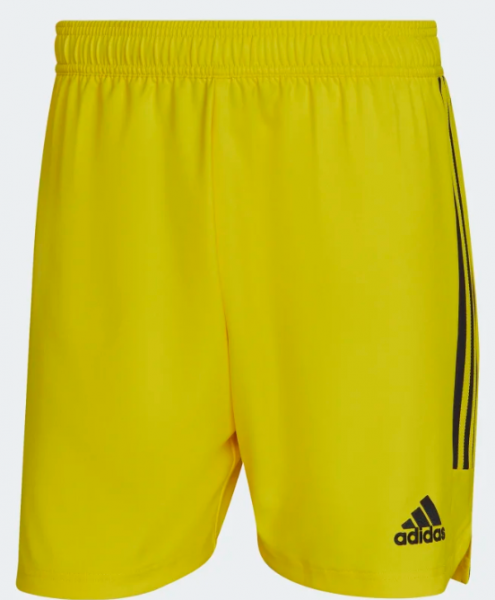 Adidas Condivo 22 Match Day Short - Team Yellow / Black