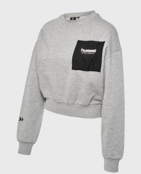 Hummel HmlLgc Dacia Sweatshirt - Grau