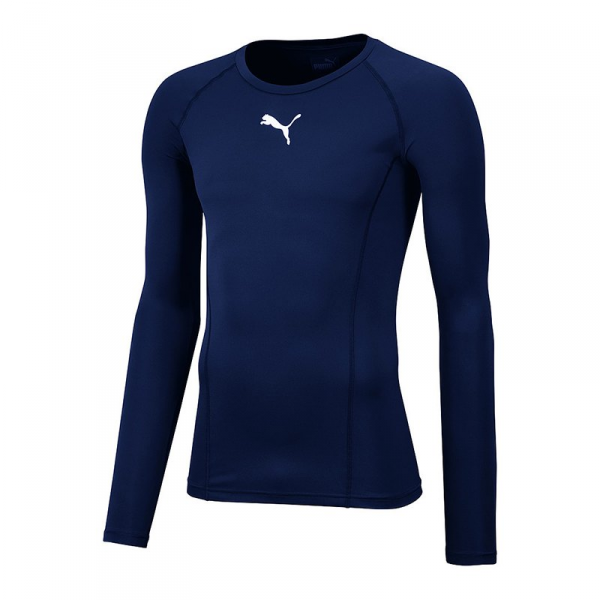 Puma Liga Baselayer Tee langarm KIDS - navy