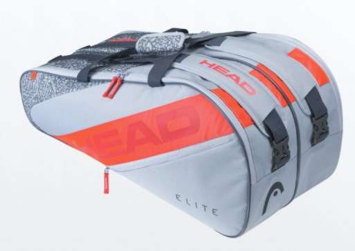 Head Elite 9R Tasche - grau/orange