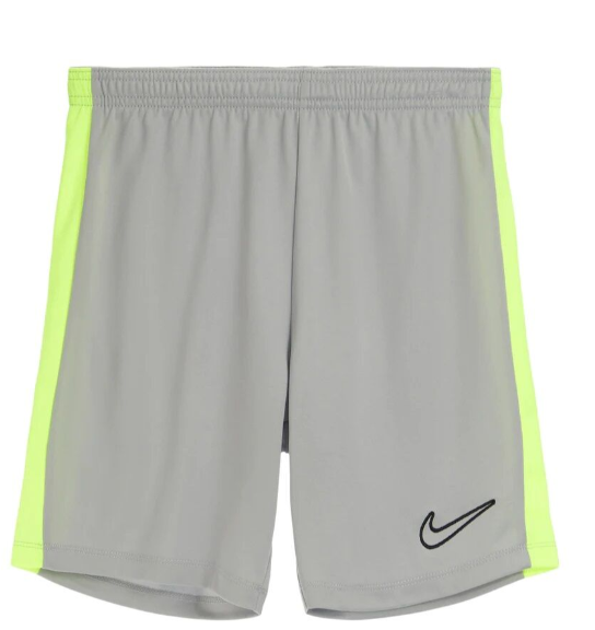 Nike Academy23 Shorts Kinder - grau/gelb