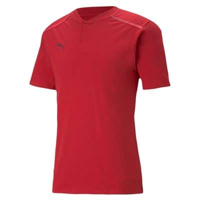 Puma teamCUP Casuals Polo Shirt - rot