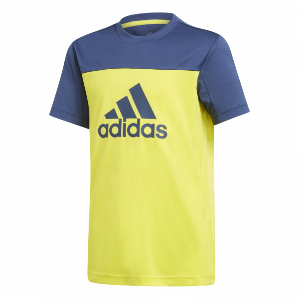 adidas Equipment T-Shirt KIDS - gelb/navy