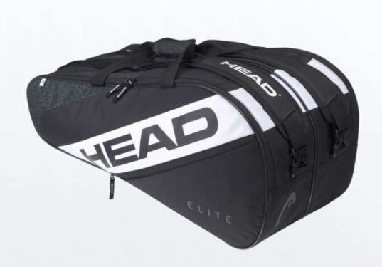 Head Elite 9R Tasche - schwarz/weiß