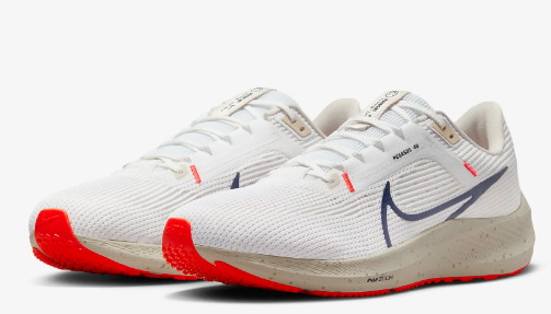 Nike Air Zoom Pegasus 40 - Weiß/Light Orewood Brown/Phantom/Obsidian