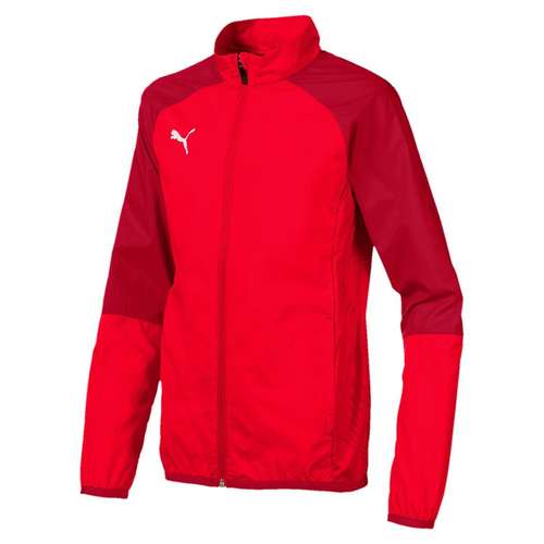 Puma CUP Sideline Woven Jacket Core KIDS- rot