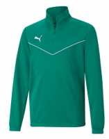 teamRISE 1/4 Zip Top Jr grün teamRISE 1/4 Zip Top Jr grün