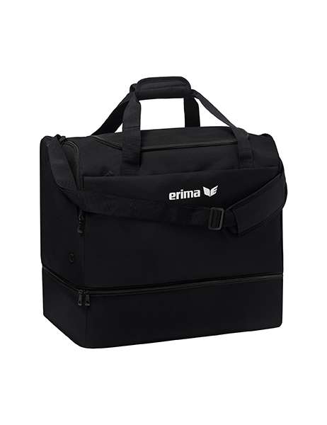 Erima Sportsbag Team mit Bodenfach - schwarz
