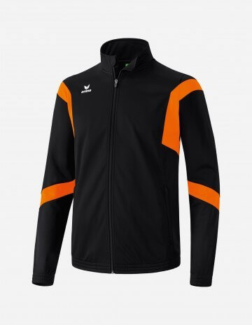 Erima classic Team Trainingsjacke Kinder - schwarz/orange