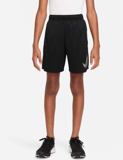 Nike Dri-Fit Big Kids Short schwarz