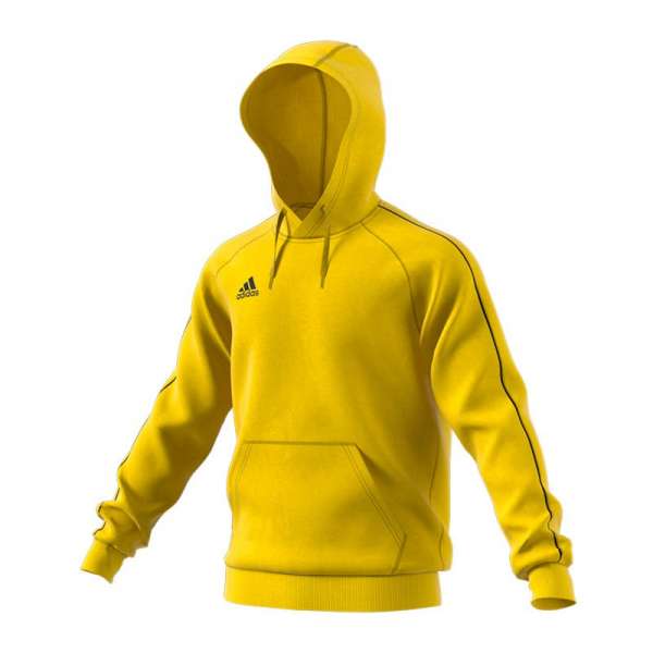 adidas Core 18 Hoody - gelb