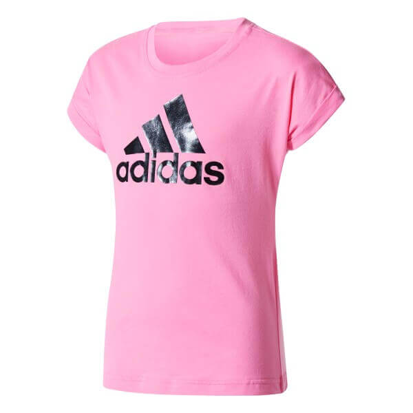 adidas Kinder Logo Tee Shirt - lachs