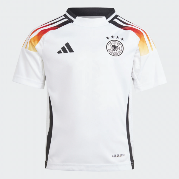 adidas DFB Heimtrikot+Shorts Mini - weiß