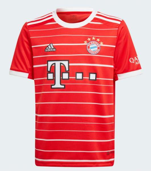 Adidas FC Bayern Home Jersey 22/23 Kids