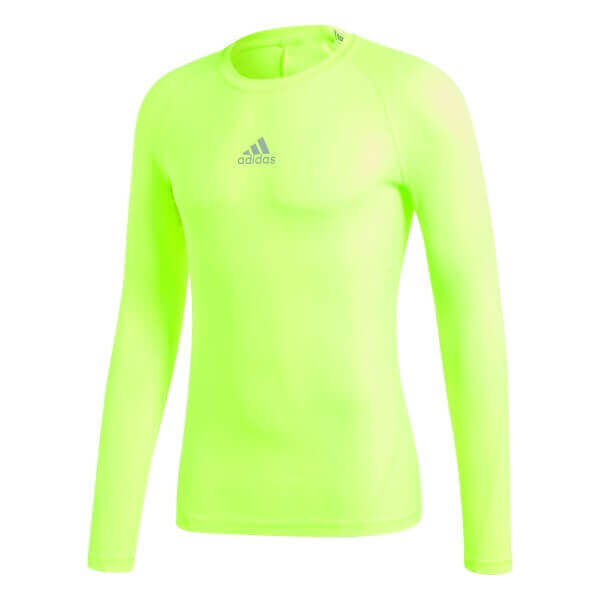 adidas Alphaskin Longsleeve - gelb