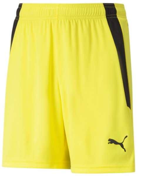 Puma teamLIGA Shorts Kids Fluo Yellow