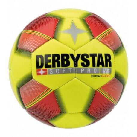 Derbystar Futsal Soft Pro S-light - gelb/rot