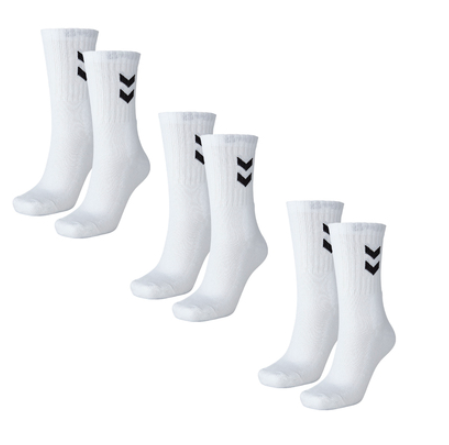 Hummel 3er Pack Basic Socken weiß
