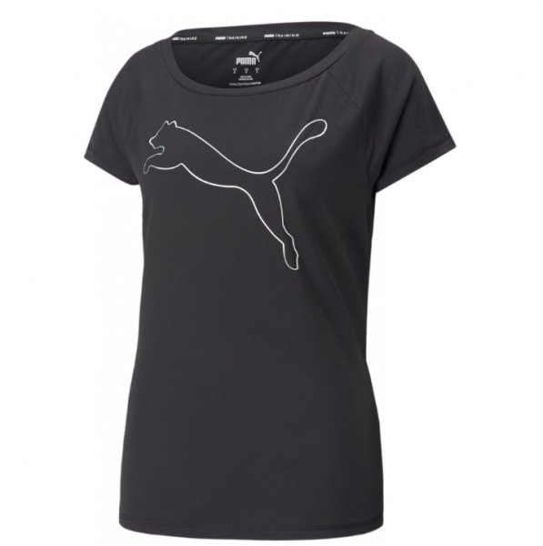 Puma Trainingsshirt Logo - schwarz