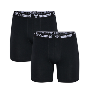 HUMMEL HMLBOXERS 2-PACK black