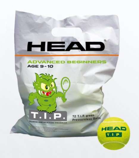 Head T.I.P. GREEN 72 TENNISBÄLLE