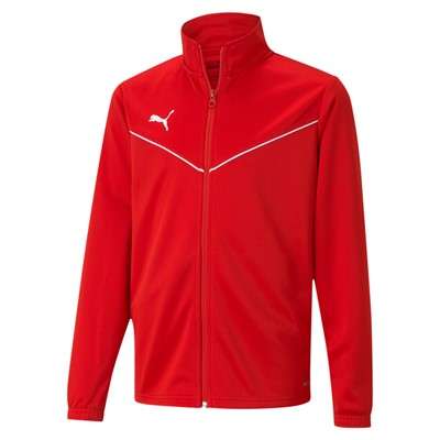 Puma teamRISE Training Poly Jacket KIDS - rot