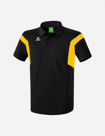 Erima Polo Shirt - schwarz/gelb