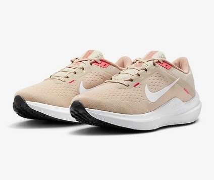 Nike Winflo 10 Damen-Straßenlaufschuh Sanddrift/Hemp/Sea Coral/Weiß