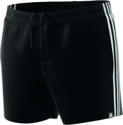 adidas 3 stripe short - schwarz