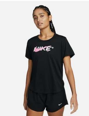 Nike Dri-FIT One Hybrid Shirt women&#039;s -schwarz