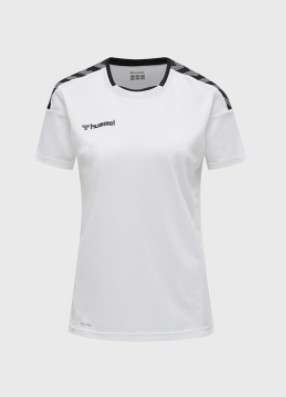 Hummel Authentic Poly Jersey Woman S/S weiß