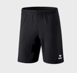 Erima Shorts ohne Innenslip schwarz