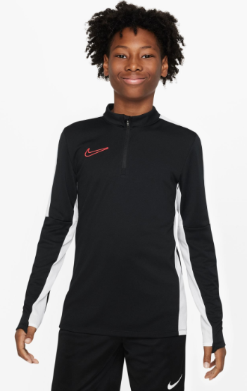 Nike Academy 23 Ziptop Kinder - Schwarz/Weiß