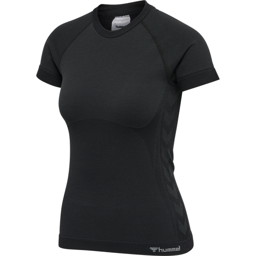 Hummel Seamless Tight T-Shirt - schwarz