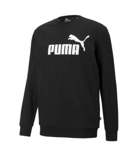Puma ESS Big Logo Crew Pullover schwarz