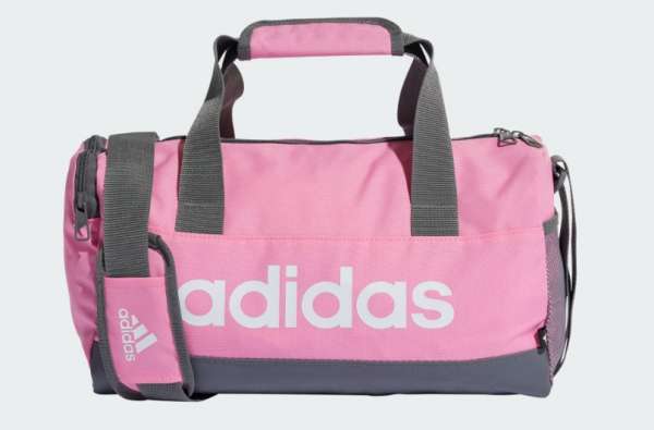 Adidas Linear Duffle Bag - pink/weiß/schwarz