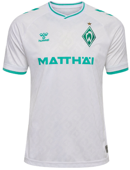 Werder Bremen Auswärtstrikot 2023/2024 weiß