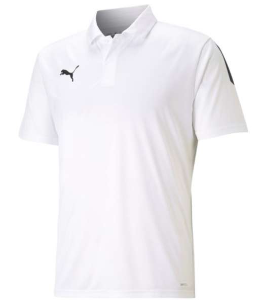 Puma teamLIGA Sideline Polo weiß