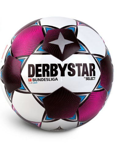 Derbystar Bundesliga Club Light - weiß/grau/pink
