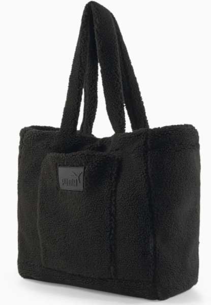 Puma Core Sherpa Tote Bag - schwarz